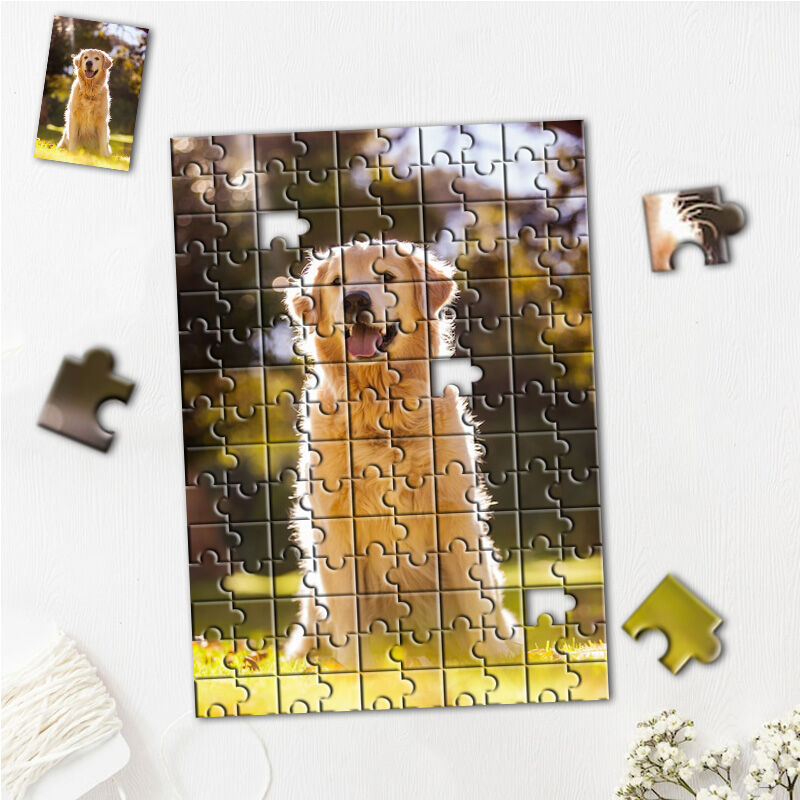 Custom Pet Puzzle of Your Furry Friend